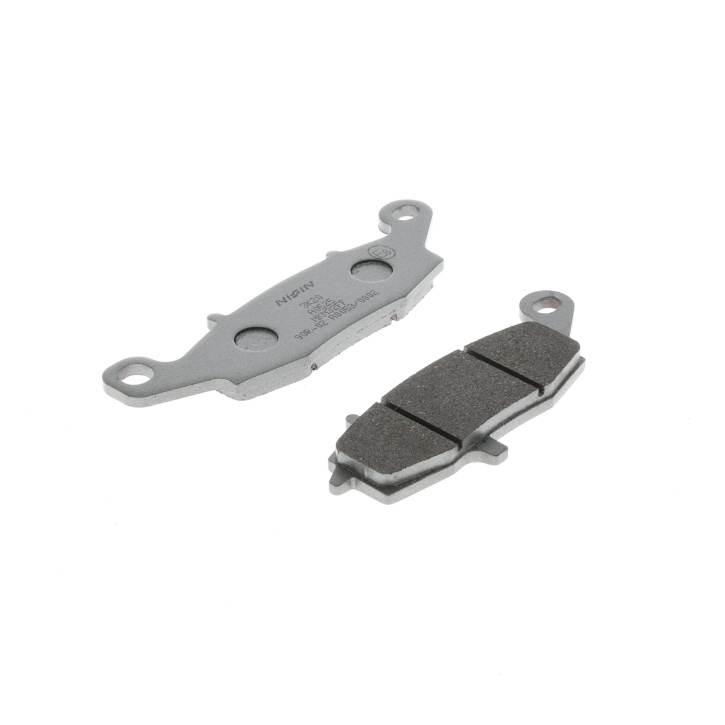 Nissin Klocki Hamulcowe Kh231 Premium Semi-Metallic Spiek Metaliczny Ece R9 - zdjęcie 3