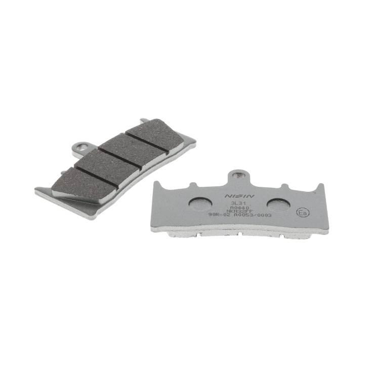 Nissin Klocki Hamulcowe Kh188 Premium Semi-Metallic Spiek Metaliczny Ece R9 - zdjęcie 2
