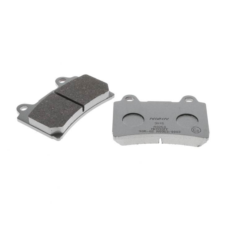 Nissin Klocki Hamulcowe Kh123 Premium Semi-Metallic Spiek Metaliczny Ece R9 - zdjęcie 2