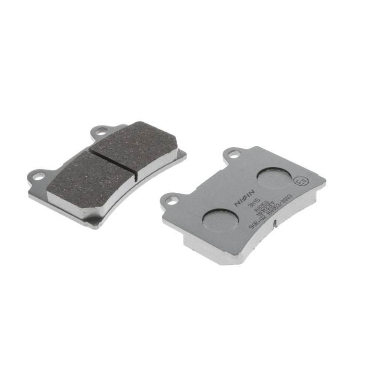 Nissin Klocki Hamulcowe Kh123 Premium Semi-Metallic Spiek Metaliczny Ece R9 - zdjęcie 3