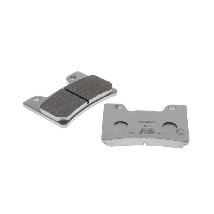 Nissin Klocki Hamulcowe Kh160 Premium Semi-Metallic Spiek Metaliczny Ece R9 - zdjęcie 2