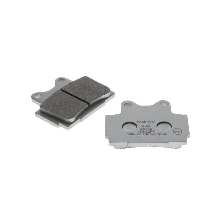 Nissin Klocki Hamulcowe Kh104 Premium Semi-Metallic Spiek Metaliczny Ece R9 - zdjęcie 2