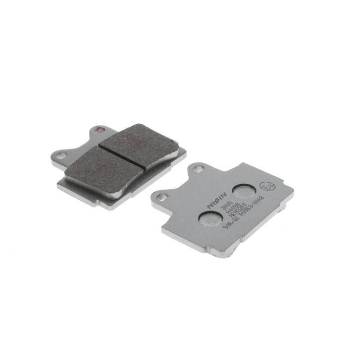 Nissin Klocki Hamulcowe Kh104 Premium Semi-Metallic Spiek Metaliczny Ece R9 - zdjęcie 3