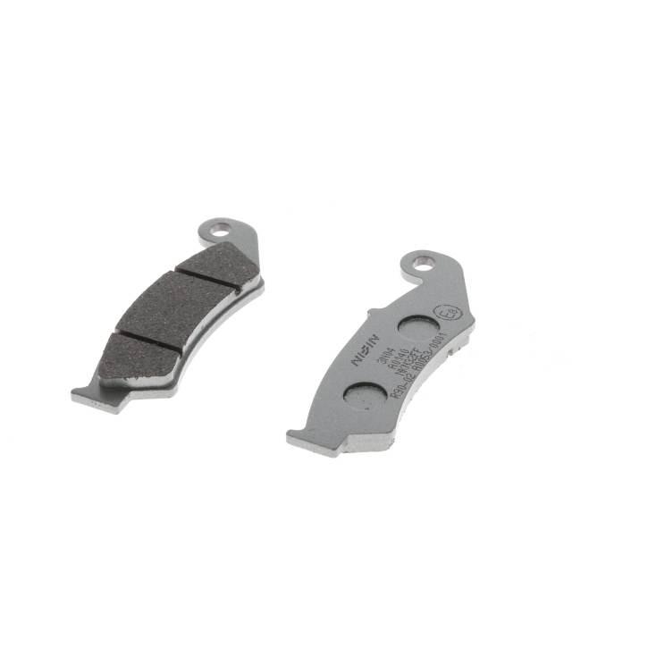 Nissin Klocki Hamulcowe Kh125 Premium Semi-Metallic Spiek Metaliczny Ece R9 - zdjęcie 3