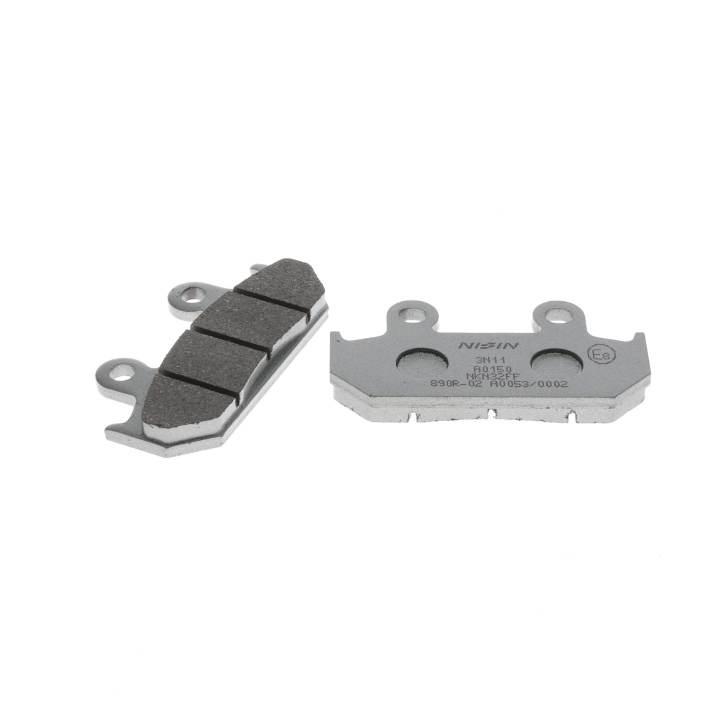 Nissin Klocki Hamulcowe Kh121 Premium Semi-Metallic Spiek Metaliczny Ece R9 - zdjęcie 2