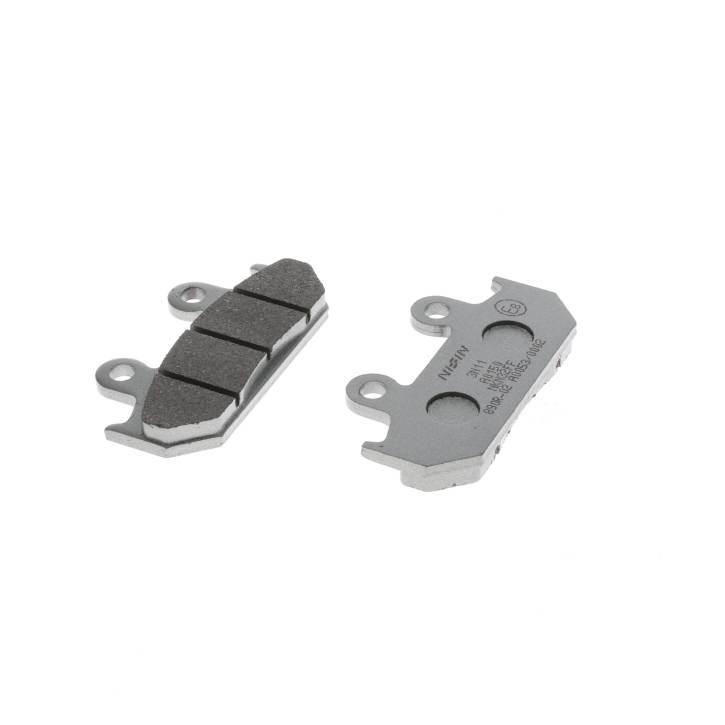 Nissin Klocki Hamulcowe Kh121 Premium Semi-Metallic Spiek Metaliczny Ece R9 - zdjęcie 3