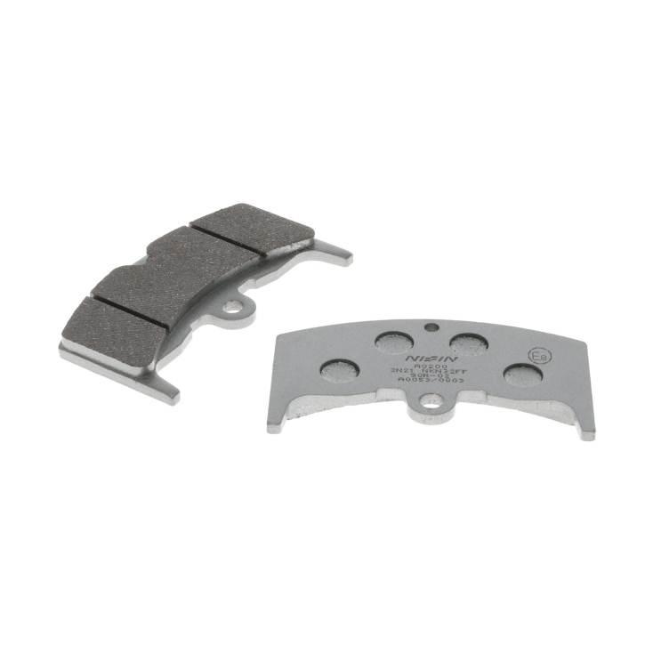 Nissin Klocki Hamulcowe Kh80 Premium Semi-Metallic Spiek Metaliczny Ece R90 - zdjęcie 2