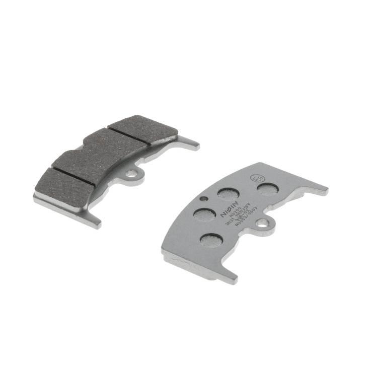 Nissin Klocki Hamulcowe Kh80 Premium Semi-Metallic Spiek Metaliczny Ece R90 - zdjęcie 3