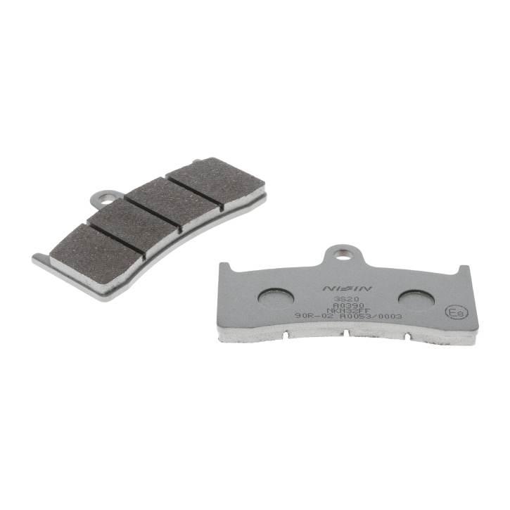Nissin Klocki Hamulcowe Kh424 Premium Semi-Metallic Spiek Metaliczny Ece R9 - zdjęcie 2