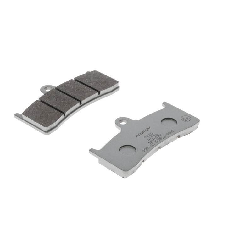 Nissin Klocki Hamulcowe Kh424 Premium Semi-Metallic Spiek Metaliczny Ece R9 - zdjęcie 3