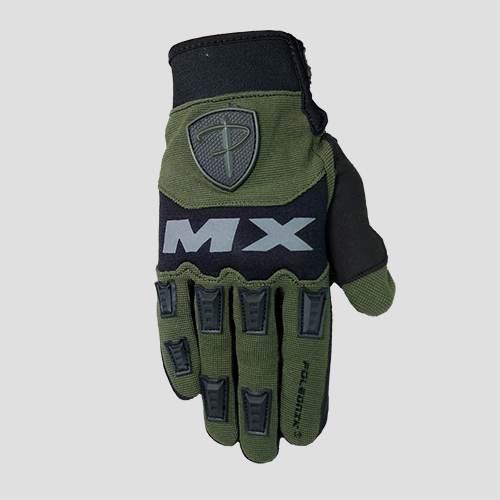 Polednik Rękawice Rękawiczki Cross Model Mx Ii Kolor Zielony Khaki Rozmiar