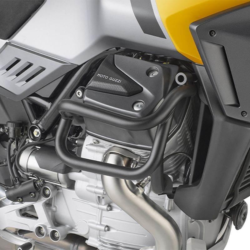 Kappa 2025/04 Gmole Osłony Silnika Moto Guzzi Stelvio 1000 '24-'25, Czarne