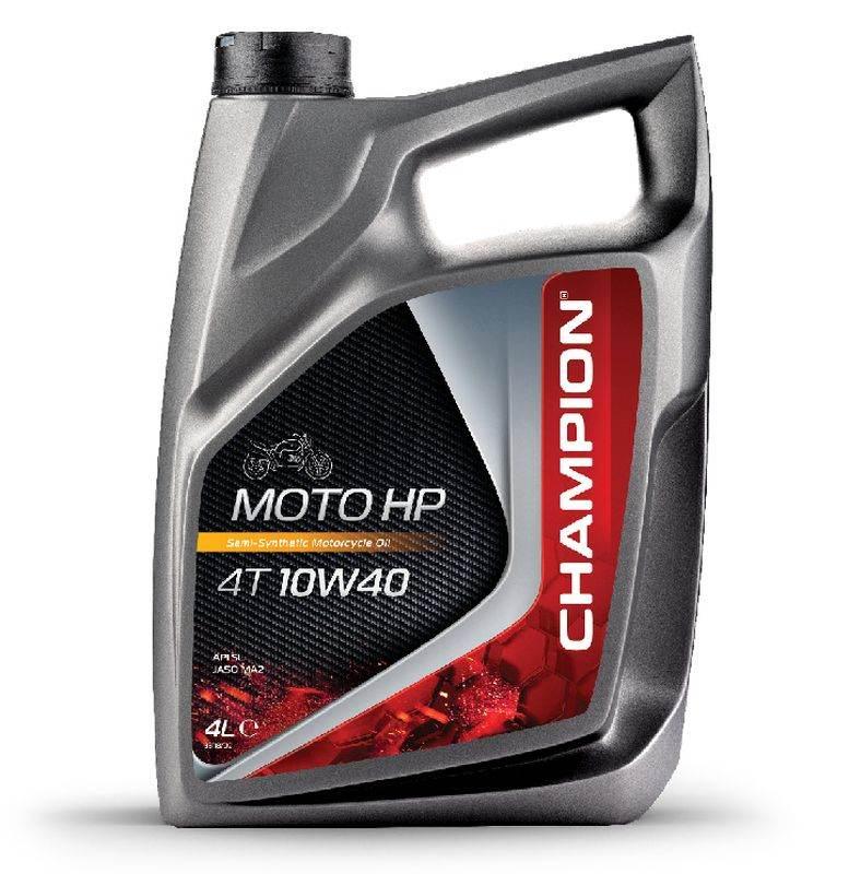 Champion Olej Silnikowy Moto Hp 4T 10W40 4L Ma2 Półsyntetyczny Akc