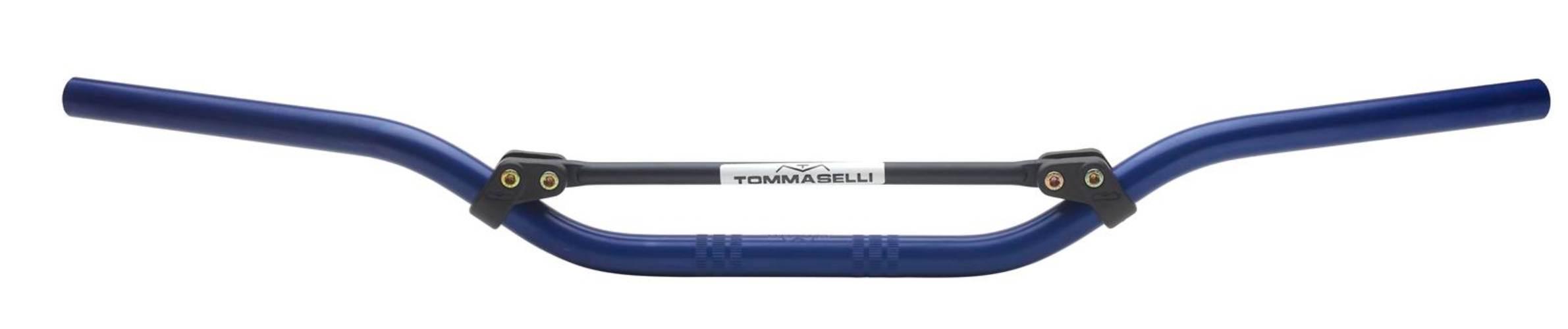 Tommaselli Domino Kierownica Aluminiowa 22Mm Niska Z Poprzeczką Kolor Niebi