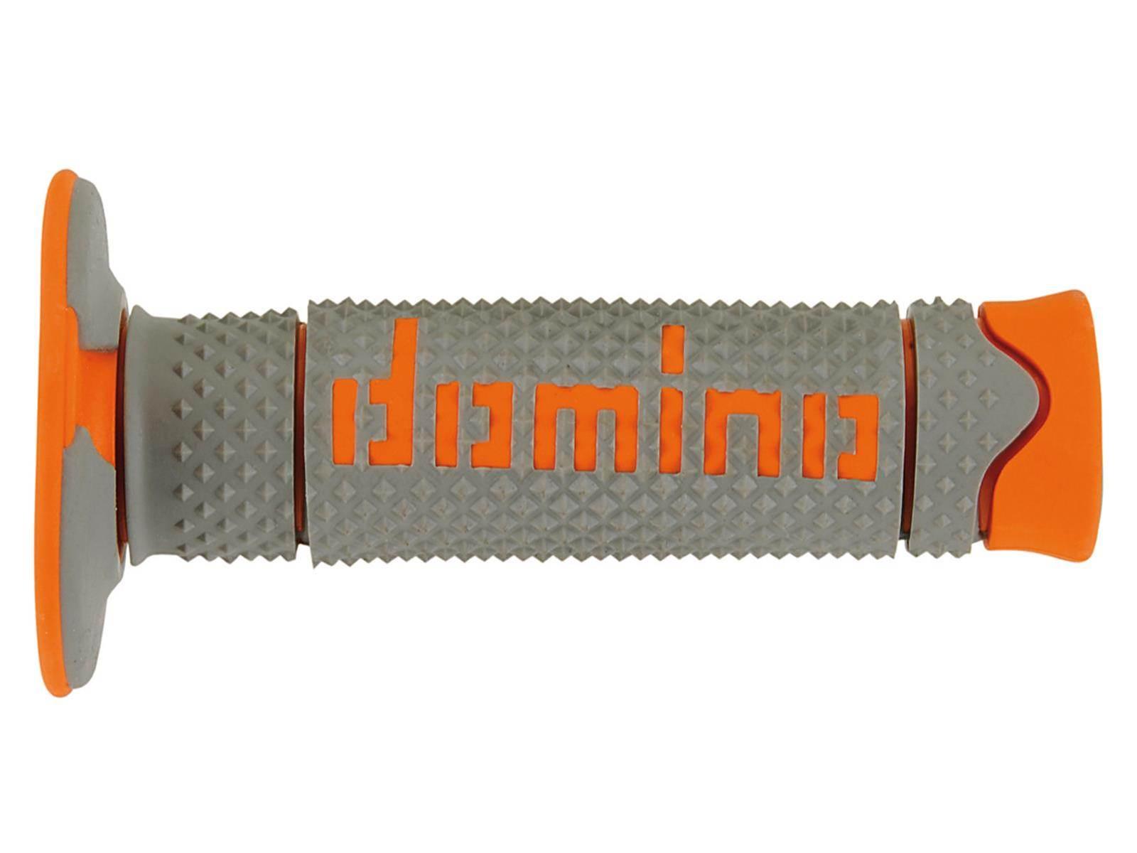 Domino Manetki Gripy Off Road Pyramid Dwuskładnikowe Kolor Szary/Pomarańczo
