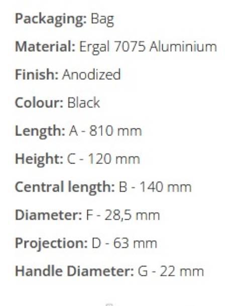 Domino Kierownica Aluminiowa Ergal 7075 Fatbar 28Mm Średnia Kolor Srebrny - zdjęcie 3