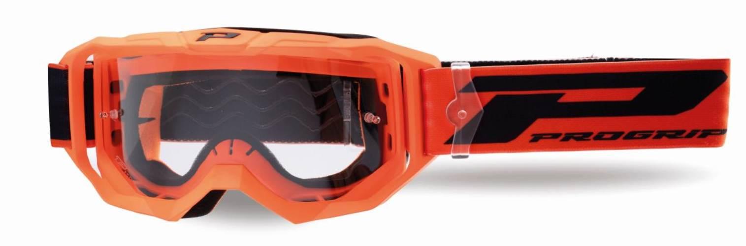 Progrip Gogle Pg3300-409 Tr Vision Kolor Pomarańczowy Fluo Szyba Pg3310 Prz