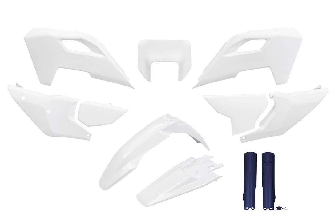 Ufo Komplet Plastików Full Kit Z Osłonami Teleskopów Amortyzatorów Husqvarn