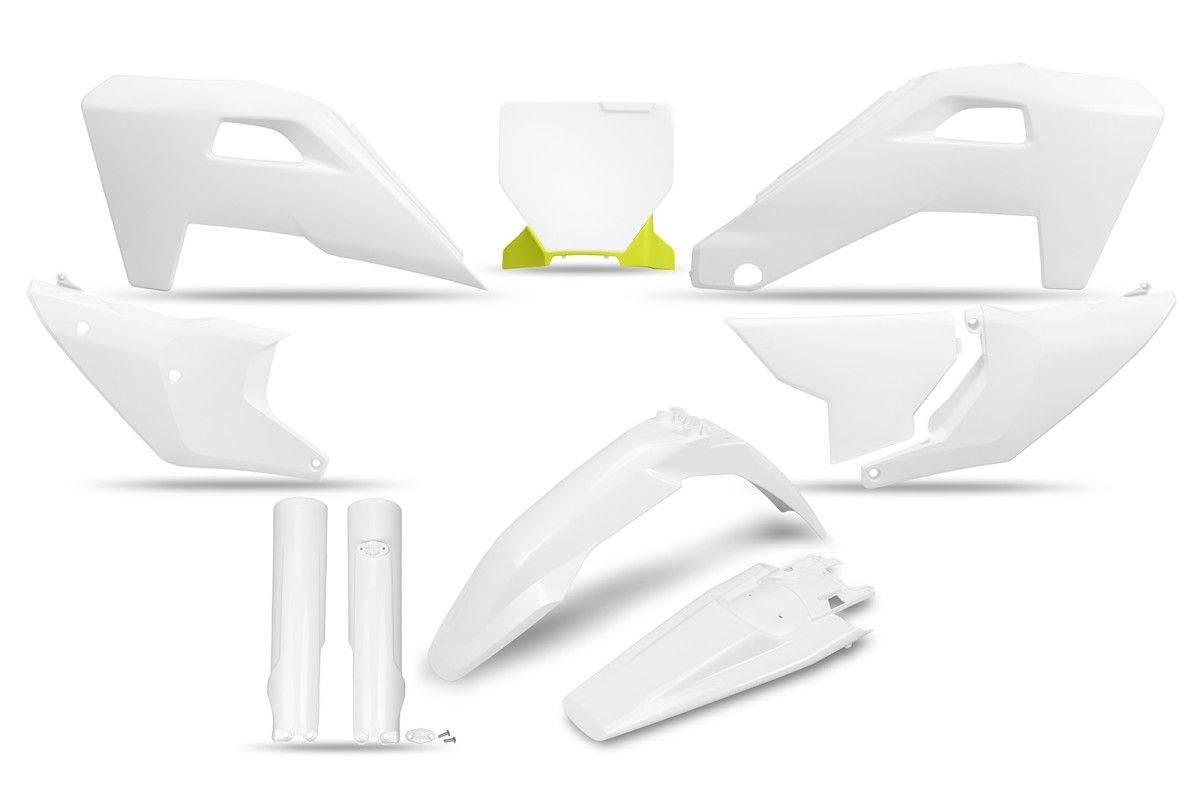 Ufo Komplet Plastików Full Kit Z Osłonami Teleskopów Amortyzatorów Husqvarn