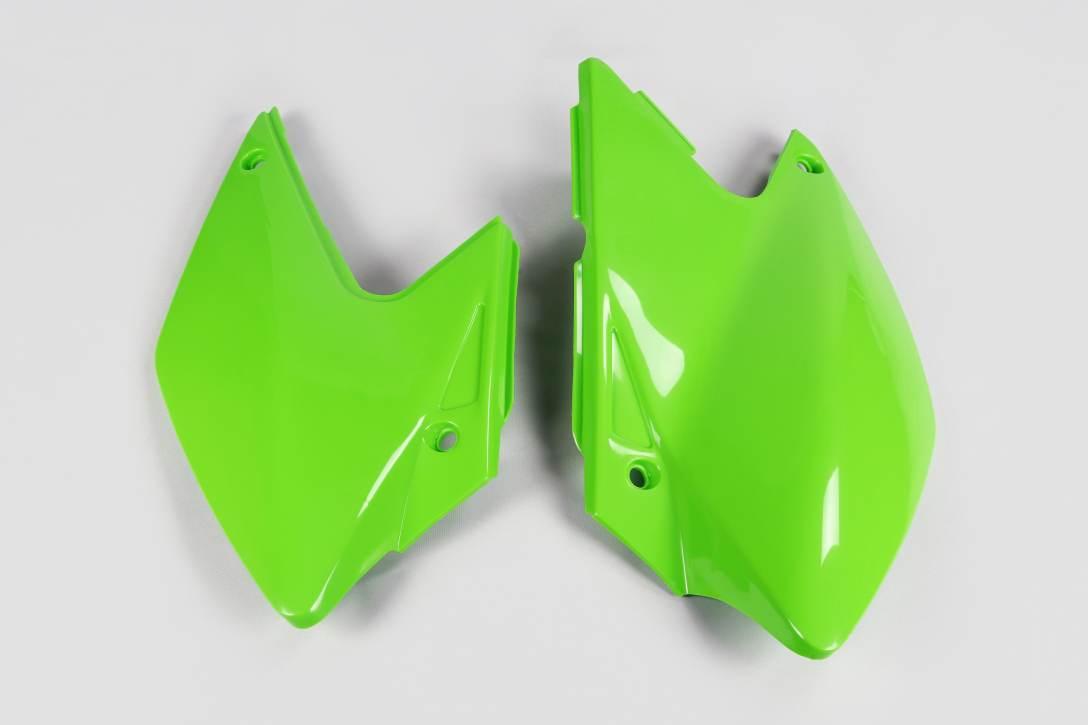 Ufo Boczki Tylne Kawasaki Klx 450R '07-'25 Kolor Zielony