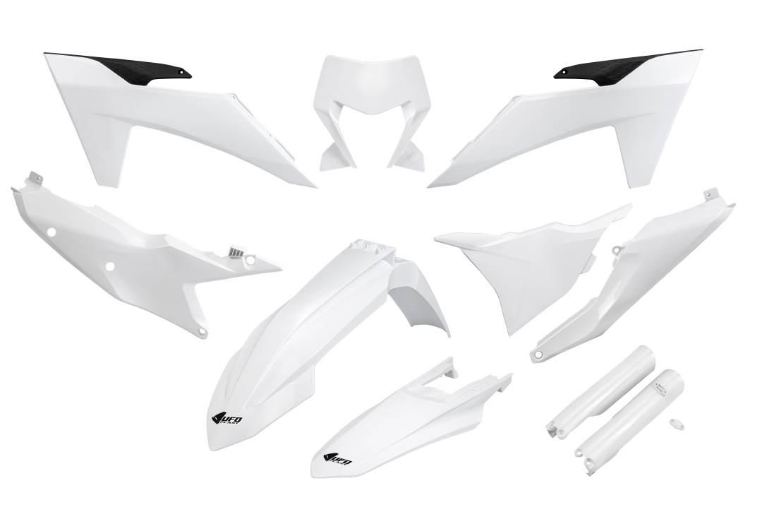Ufo Komplet Plastików Full Kit Z Osłonami Teleskopów Amortyzatorów Ktm Exc