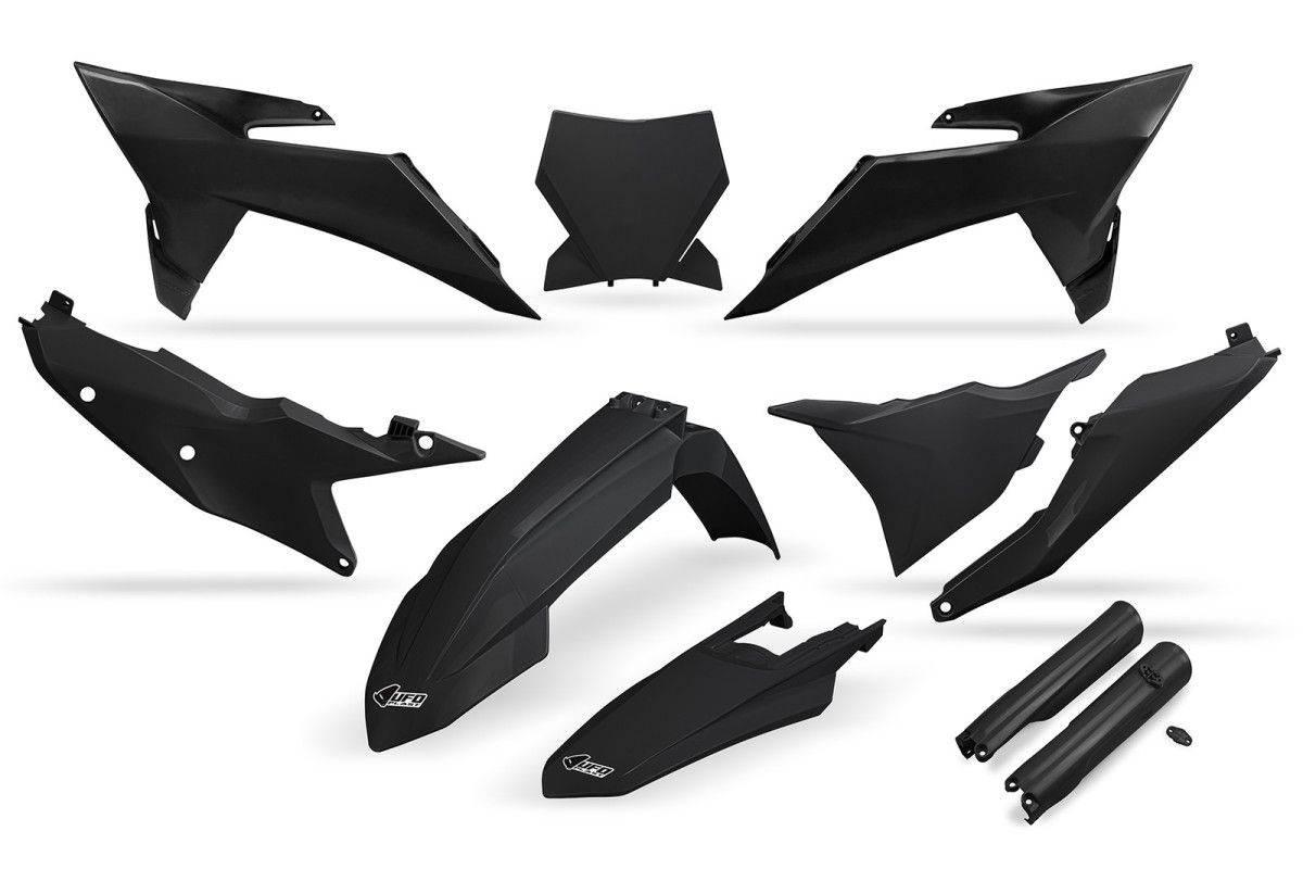 Ufo Komplet Plastików Full Kit Z Osłonami Teleskopów Amortyzatorów Ktm Sx 1
