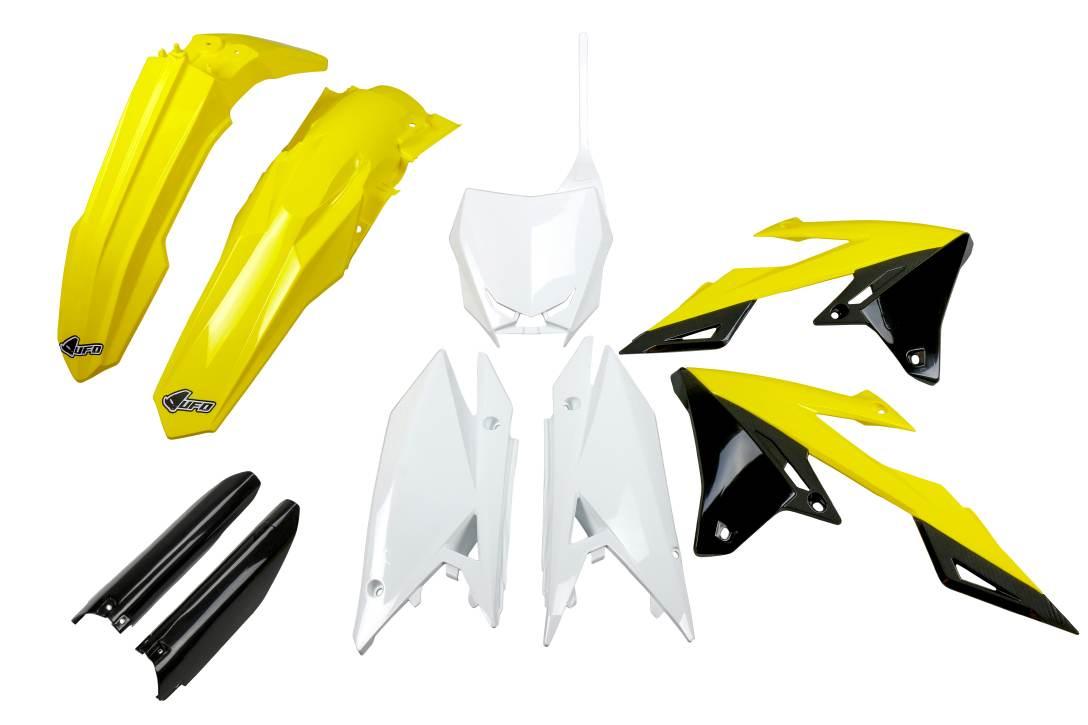 Ufo Komplet Plastików Full Kit Z Osłonami Teleskopów Amortyzatorów Suzuki R