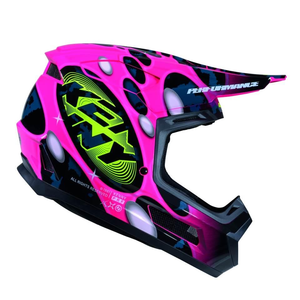 Kenny Racing Kask Cross/Enduro Performance Ert Graphic + Socal Kolor Pomara