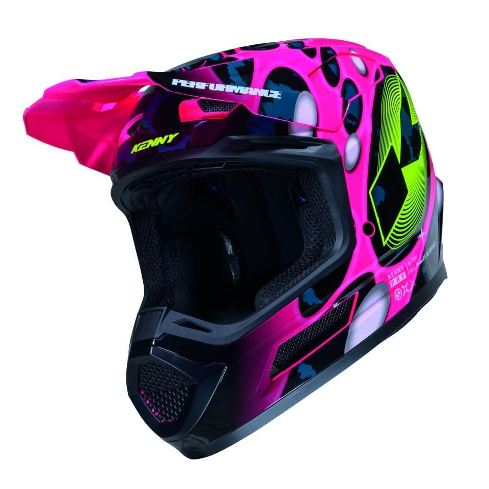 Kenny Racing Kask Cross/Enduro Performance Ert Graphic + Socal Kolor Pomara - zdjęcie 2