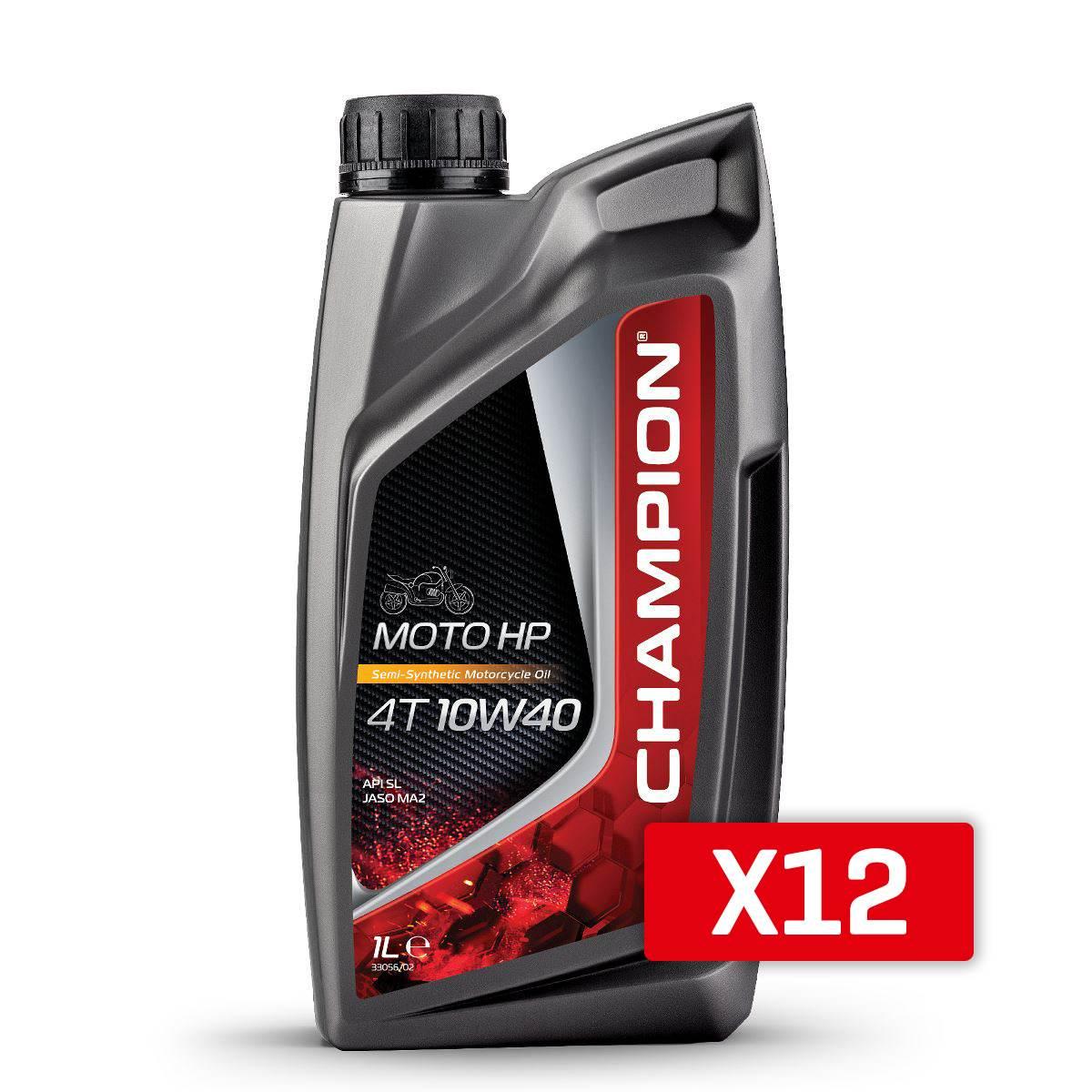 Champion Olej Silnikowy Moto Hp 4T 10W40 1L Ma2 Półsyntetyczny Akc