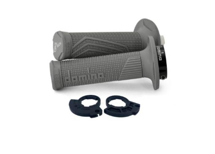 Domino Manetki Gripy Off Road D-Lock Na Jedną Linke 2T Z Adapterami Rolgazu