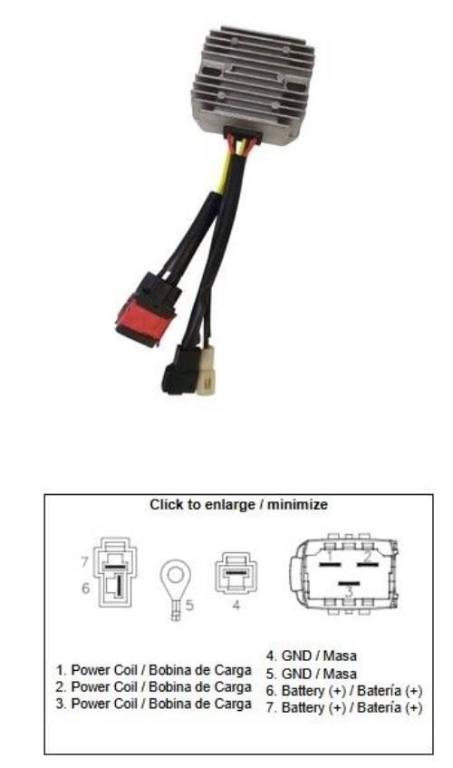 Dze Regulator Napięcia Royal Enfield 400 Himalayan; 500 Classic; Gt 535 Con