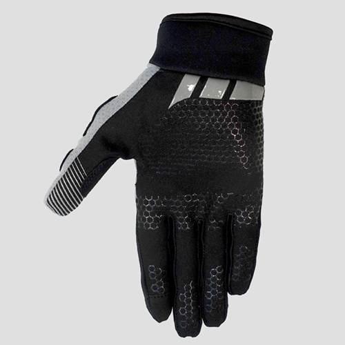 Polednik Premium Rękawice Rękawiczki Cross Model Hornet Hrnt Mxr Kolor Szar - zdjęcie 2