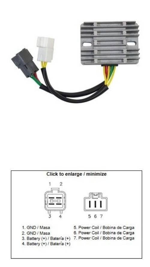 Dze Regulator Napięcia Suzuki An 400 Burgman '07-'16 32800-47H50 12A