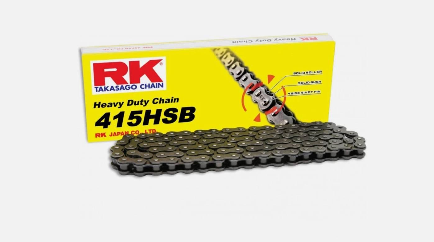 Rk Łańcuch Napędowy 415Hsb-120 Zapinka Cl W Zestawie Kolor Standard Pojemno