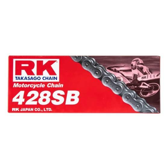 Rk Łańcuch Napędowy 428Sb-126 Zapinka Cl W Zestawie Kolor Standard Pojemnoś