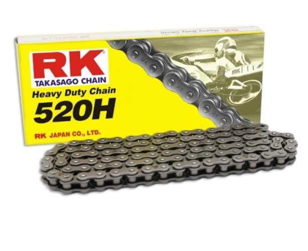 Rk Łańcuch Napędowy 520H-120 Zapinka Cl W Zestawie Kolor Standard Pojemność