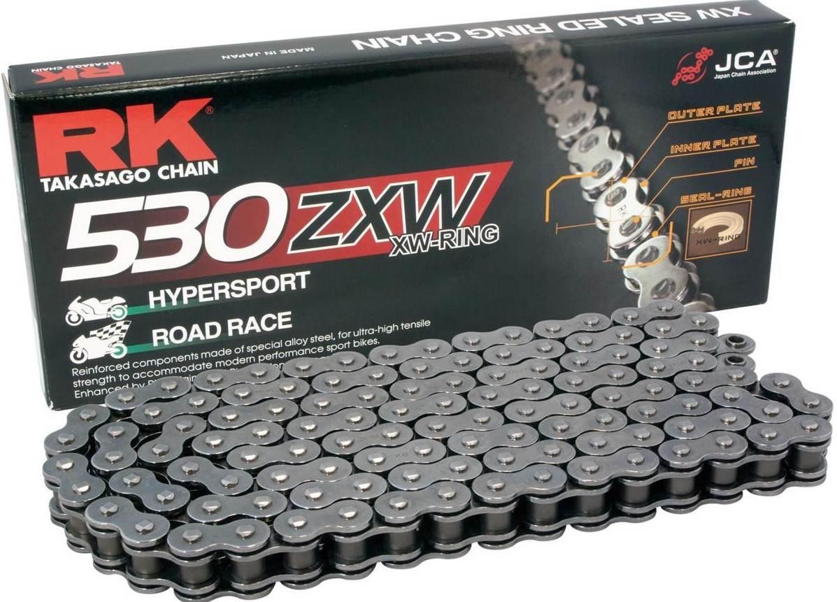 Rk Łańcuch Napędowy 530Zxw-116 Xw-Ring Zakuwka Clf W Zestawie Kolor Standar