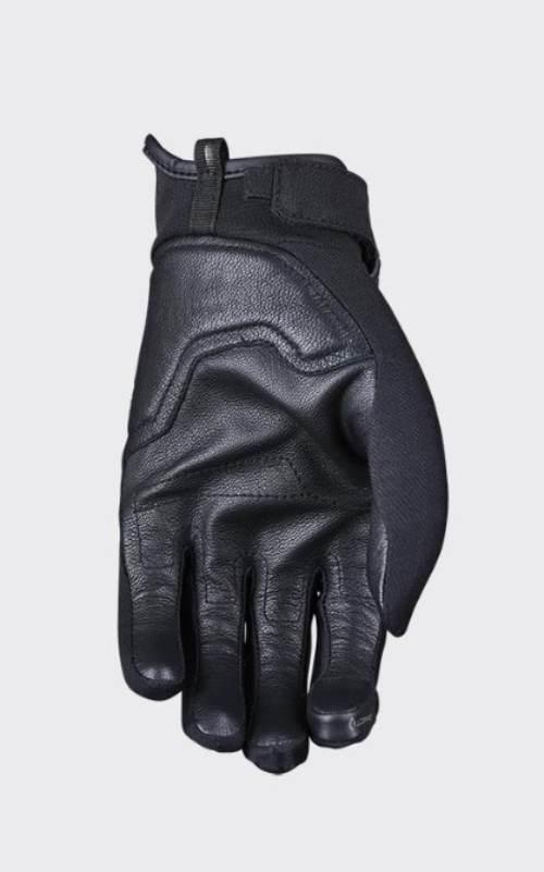 Five Gloves Rękawice Skórzano-Tekstylne Damskie Flow Woman Kolor Czarny Roz - zdjęcie 2