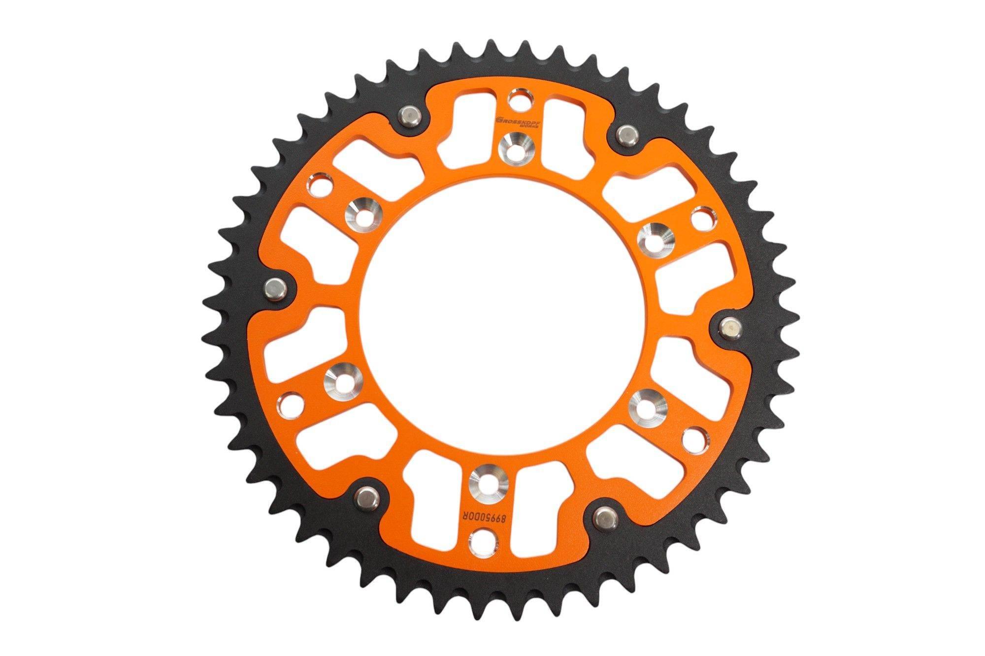 Grosskopf Zębatka Tylna Dual Ring Stealth Stalowo-Aluminiowa 899 51 89951 K
