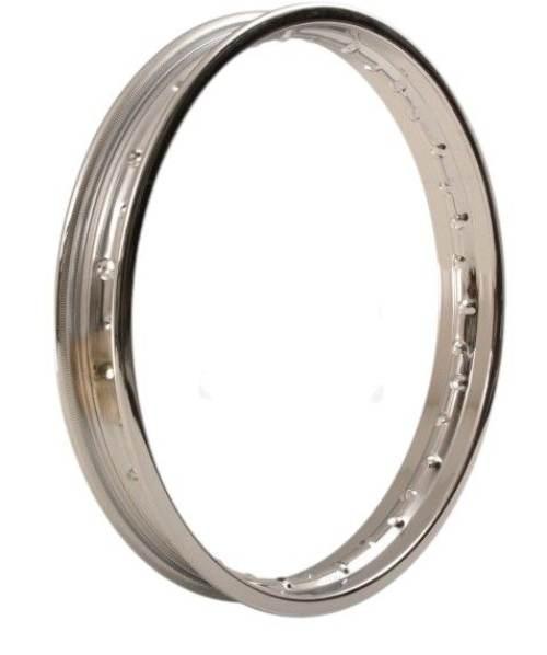 Tourmax 2025/09 Obręcz Koła Przedniego Felga Chrom 18" X 1.85" 36 Otworów H