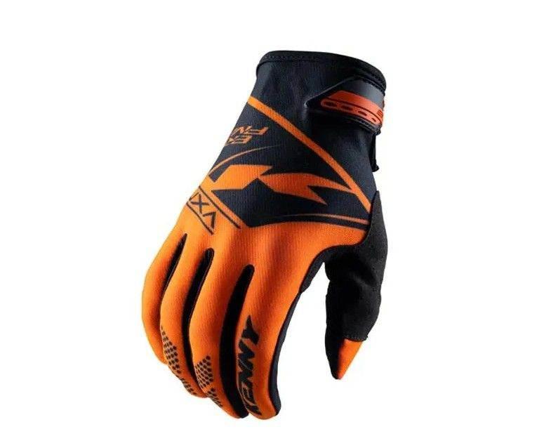 Kenny Racing Rękawice Cross/Enduro Model Brave Orange Kolor Pomarańczowy/Cz