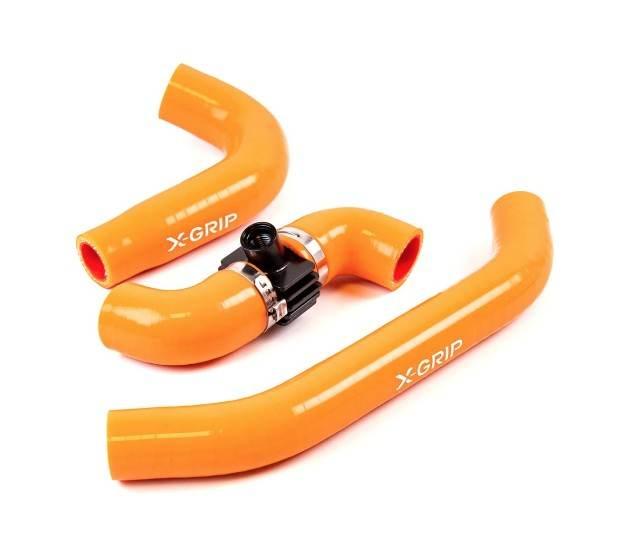 X-Grip Silikonowe Węże/Przewody Chłodnicy Ktm 250-300,Exc Tbi,Xc-W Tbi '24-