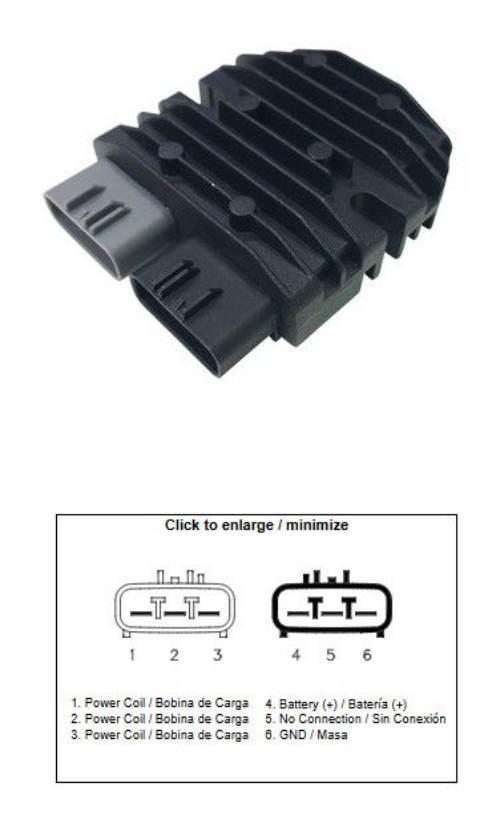 Dze Regulator Napięcia Benelli Bn 300/600 '14-'20; Trk 302S; Trk 502X; Leon