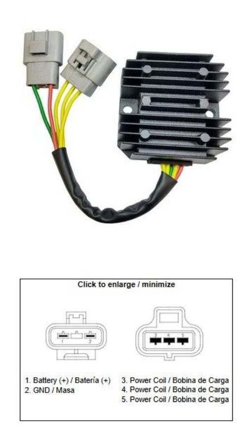 Dze Regulator Napięcia Benelli Tnt 250; Trk 250; Bn 250; 299066080010; 2990