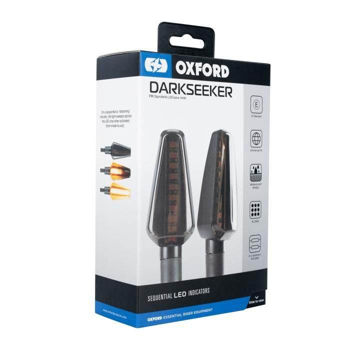 Oxford 09/2025 Kierunkowskazy Sekwencyjne Led Darkseeker Z Opornikiem 2 Szt