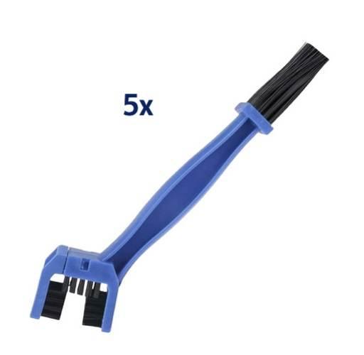 Biketec Zestaw 5 Szt.szczotki Do Czyszczenia Łańcucha 25,6Cm X 6Cm X 3,2Cm