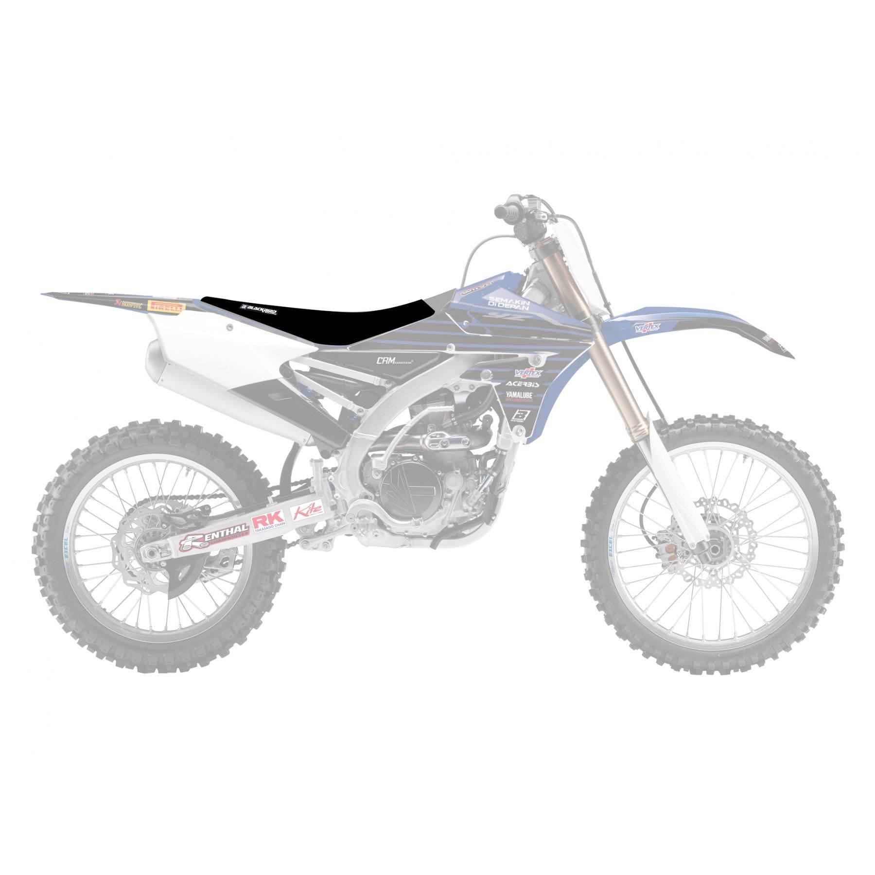 Blackbird Siedzenie Kompletne Yamaha Yz 250F '14-'18, Yzf 450 '14-'17, Wr 2