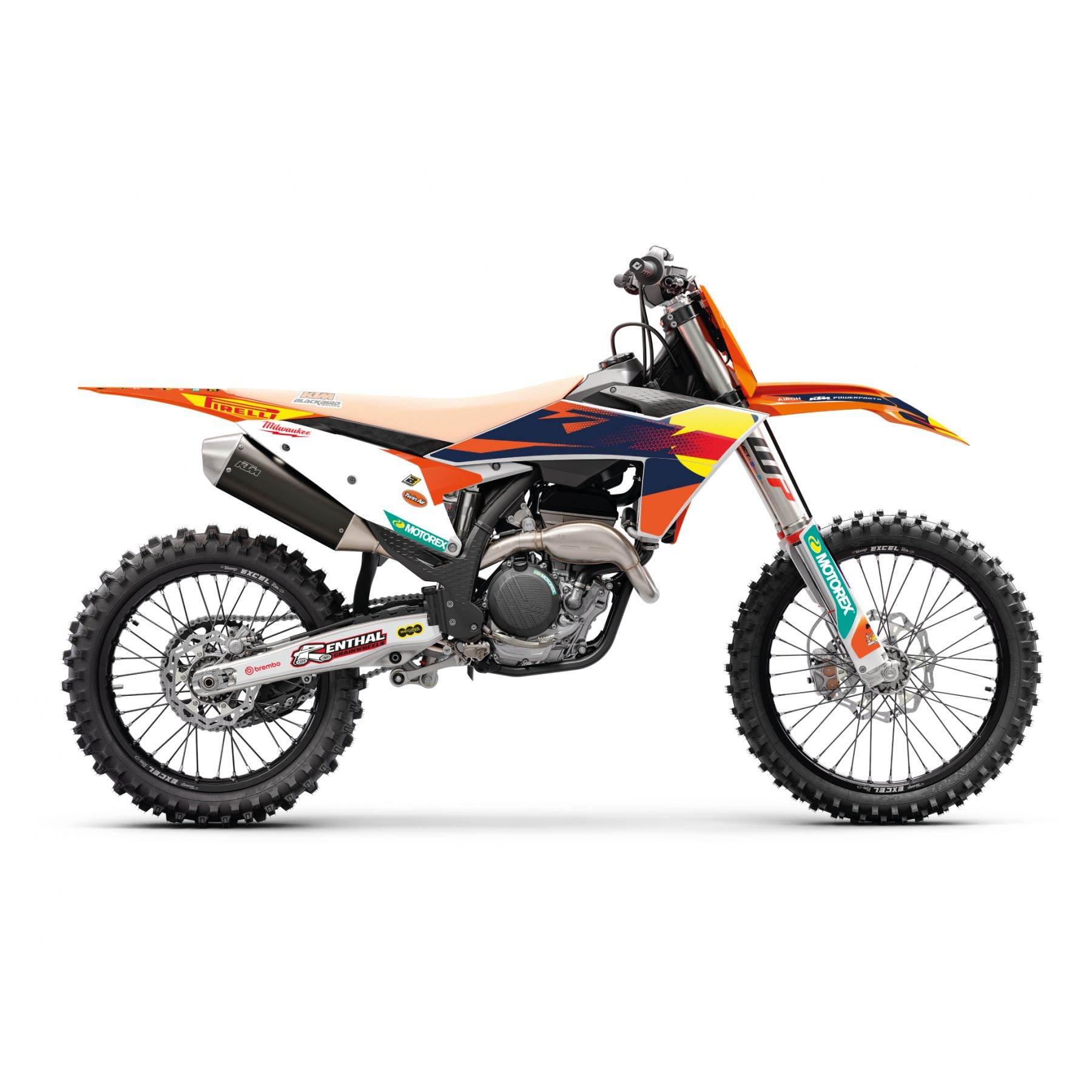Blackbird Komplet Naklejek Oklein Ktm Sx/Sx-F '23-'24, Exc/Exc-F '24-'25 Re