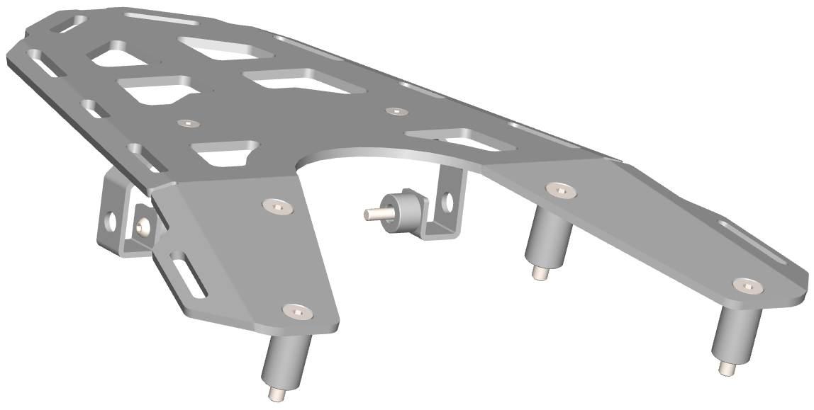 Crosspro Tylny Bagażnik Gasgas Es 700 '22-'24, Sm 700 '22-'24, Ktm 690 Endu